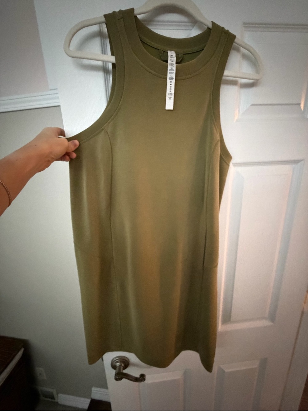 Lululemon Softstreme Back In Action Dress — Green